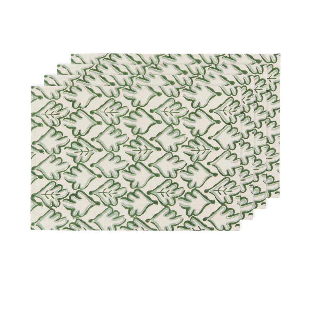 Hedge Block Print Placemats – Pretty Grit