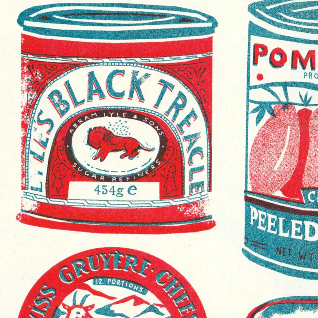 Tins Collection Riso Print – Pretty Grit